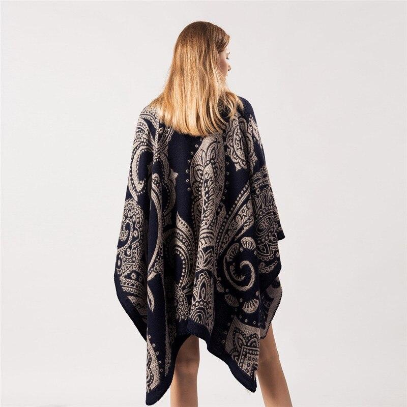 Élégant Poncho Indien