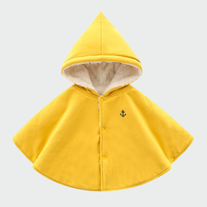 poncho jaune pour enfant