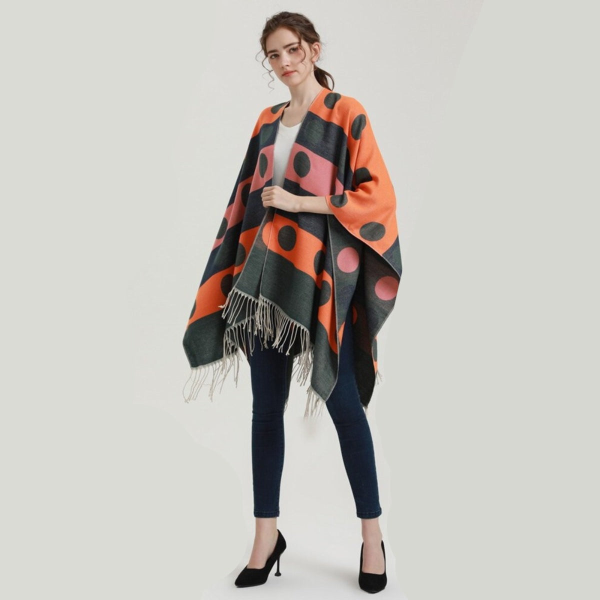 poncho chic pour femme