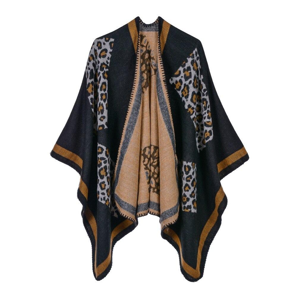 poncho chic femme