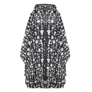 poncho long de pluie élégant