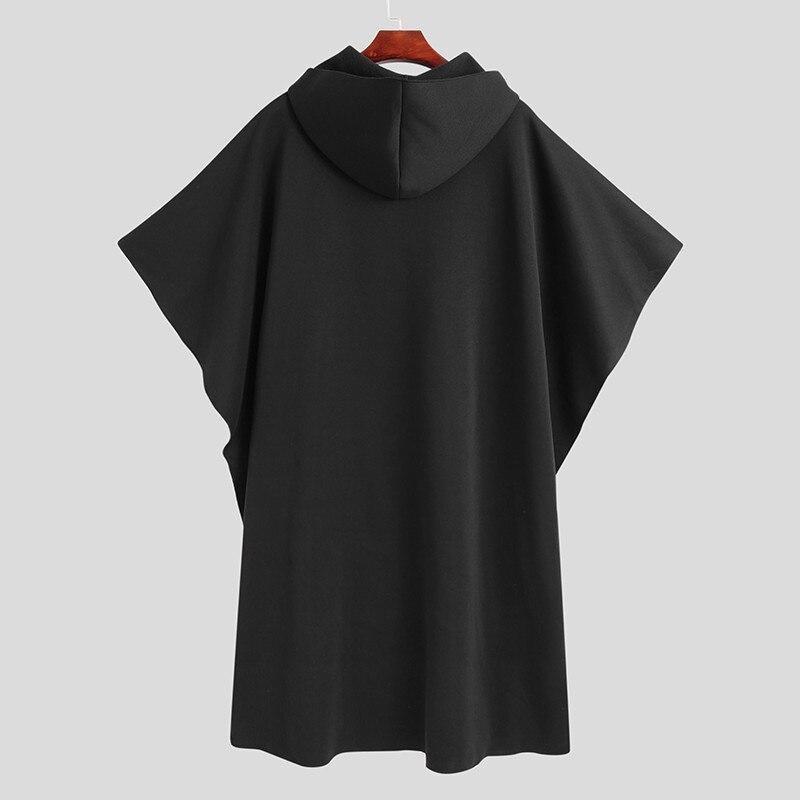 poncho homme élégant