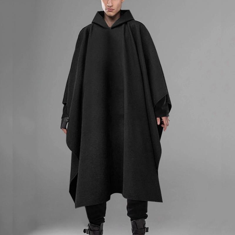 poncho avec capuche