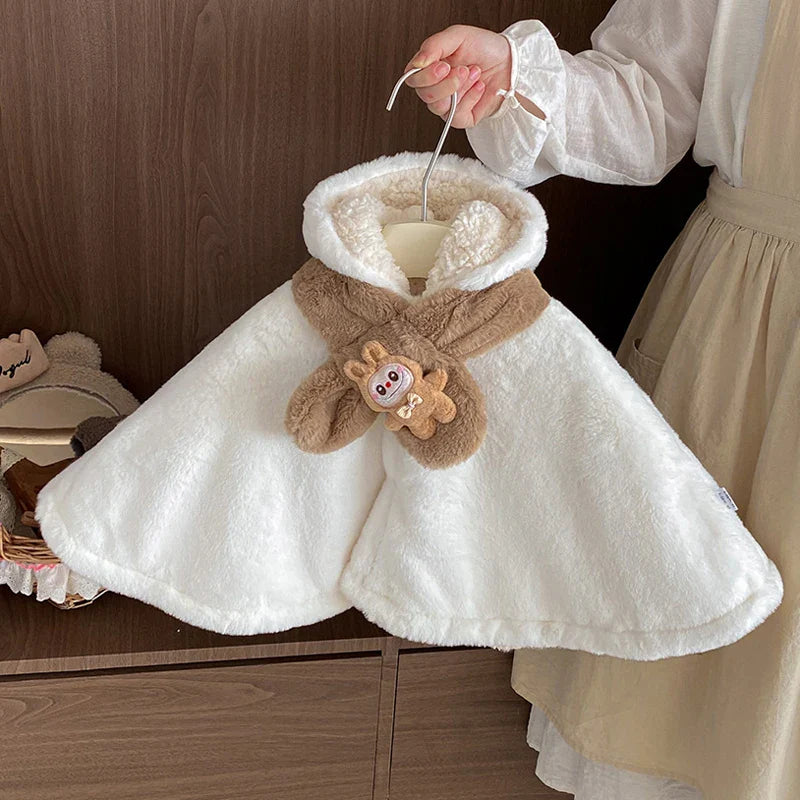 Capuche Poncho Moumoute Bébé