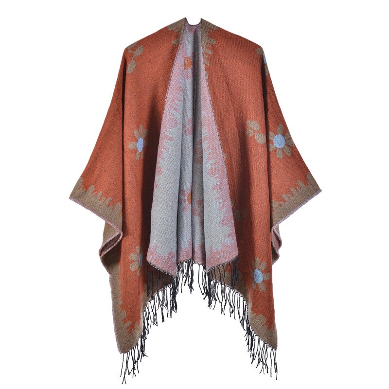 tenue élégante avec poncho