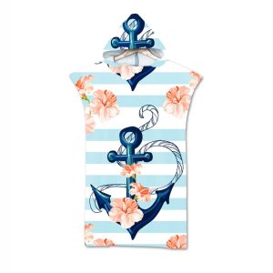 Poncho Plage Femme élégant coloré