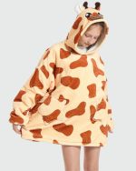 Poncho Plaid Enfant élégant