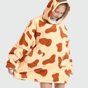 Poncho Plaid Enfant élégant