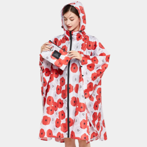 poncho pluie coquelicot femme