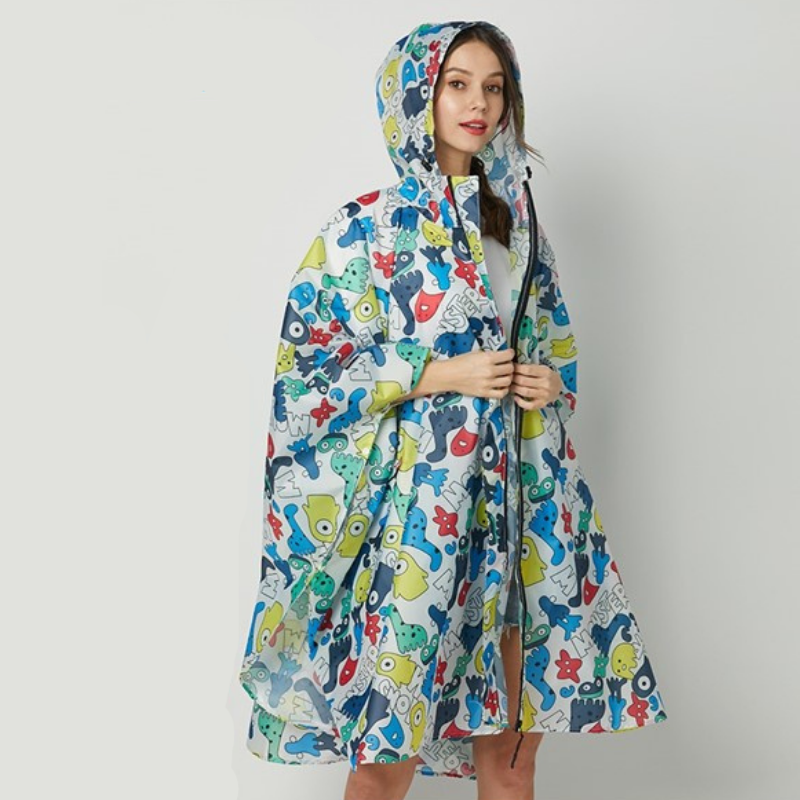 Poncho mode femme imperméable