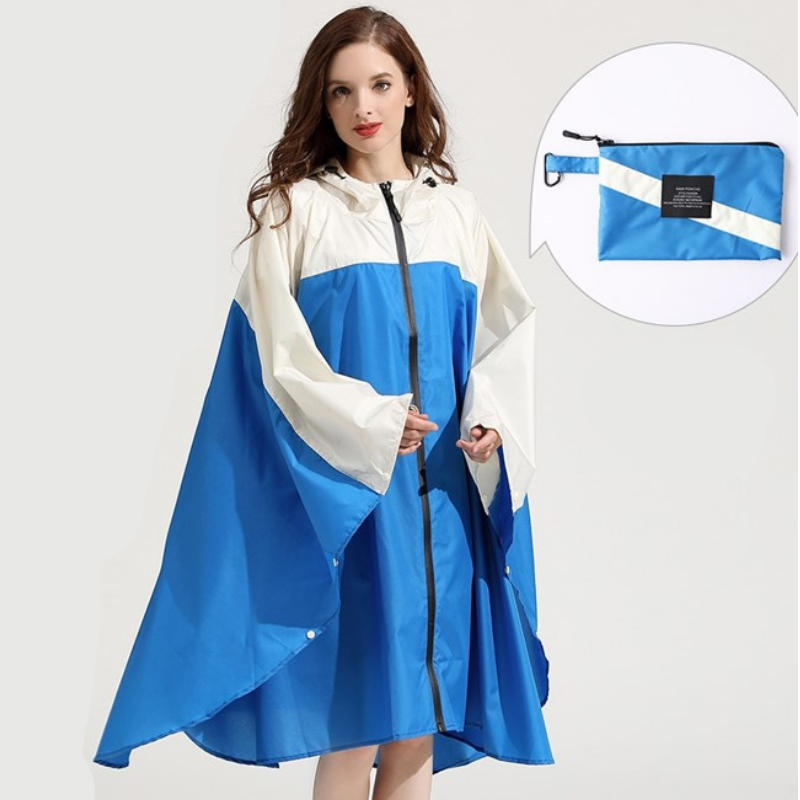 Élégant poncho pluie