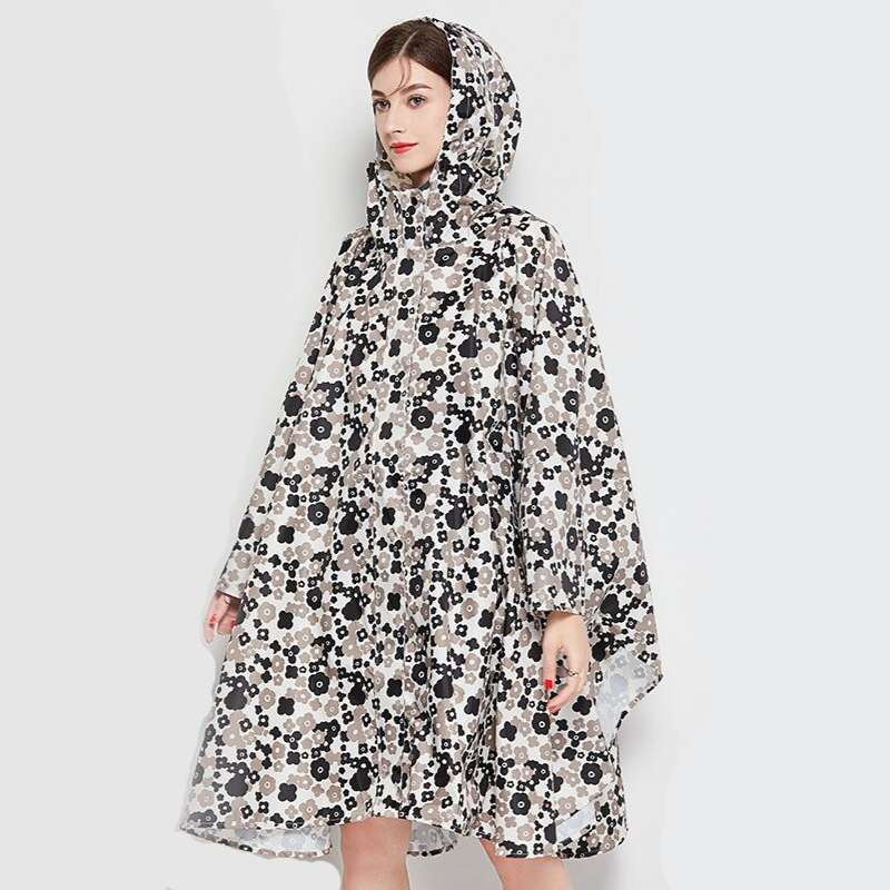 poncho pluie femme élégant