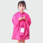 poncho pluie fille élégant