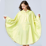 poncho pluie jaune femme