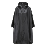 Poncho Pluie Noir élégant