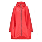 poncho pluie rouge