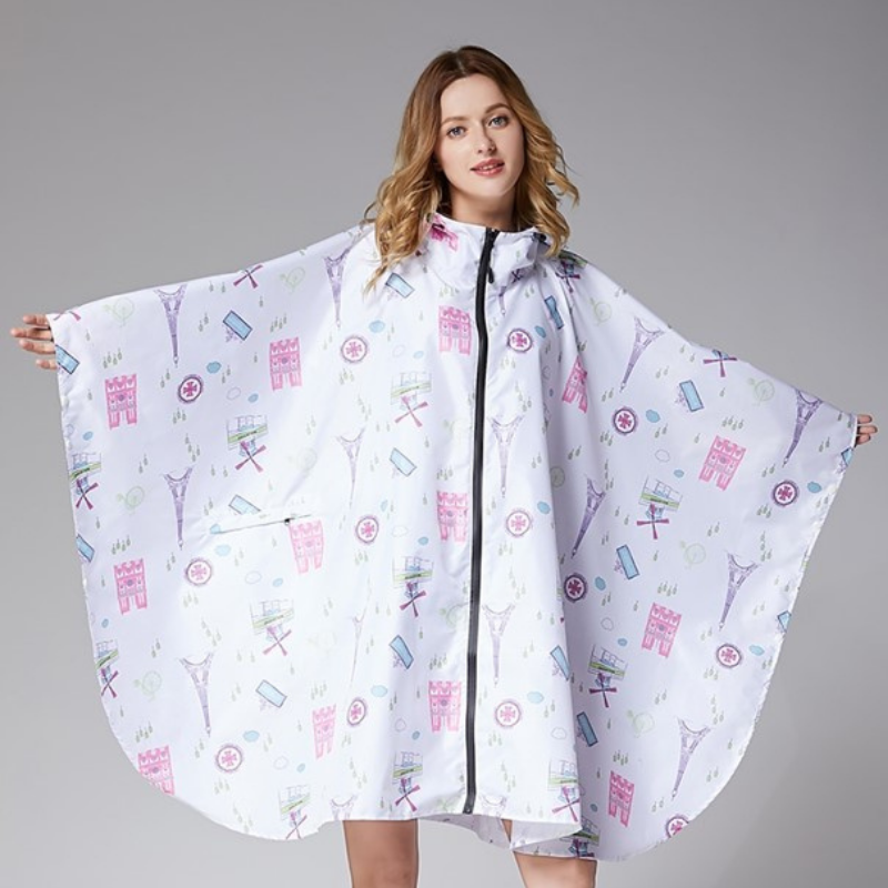 poncho imperméable élégant
