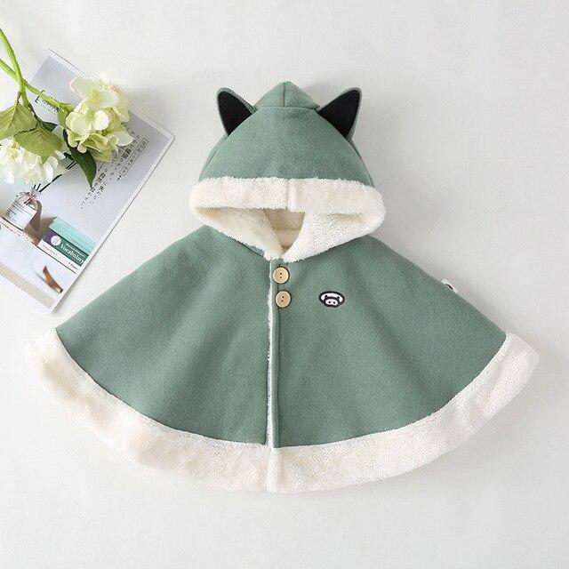 poncho chaud pour enfant