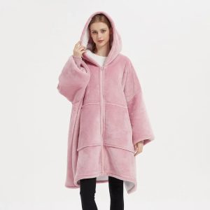 poncho polaire femme élégant