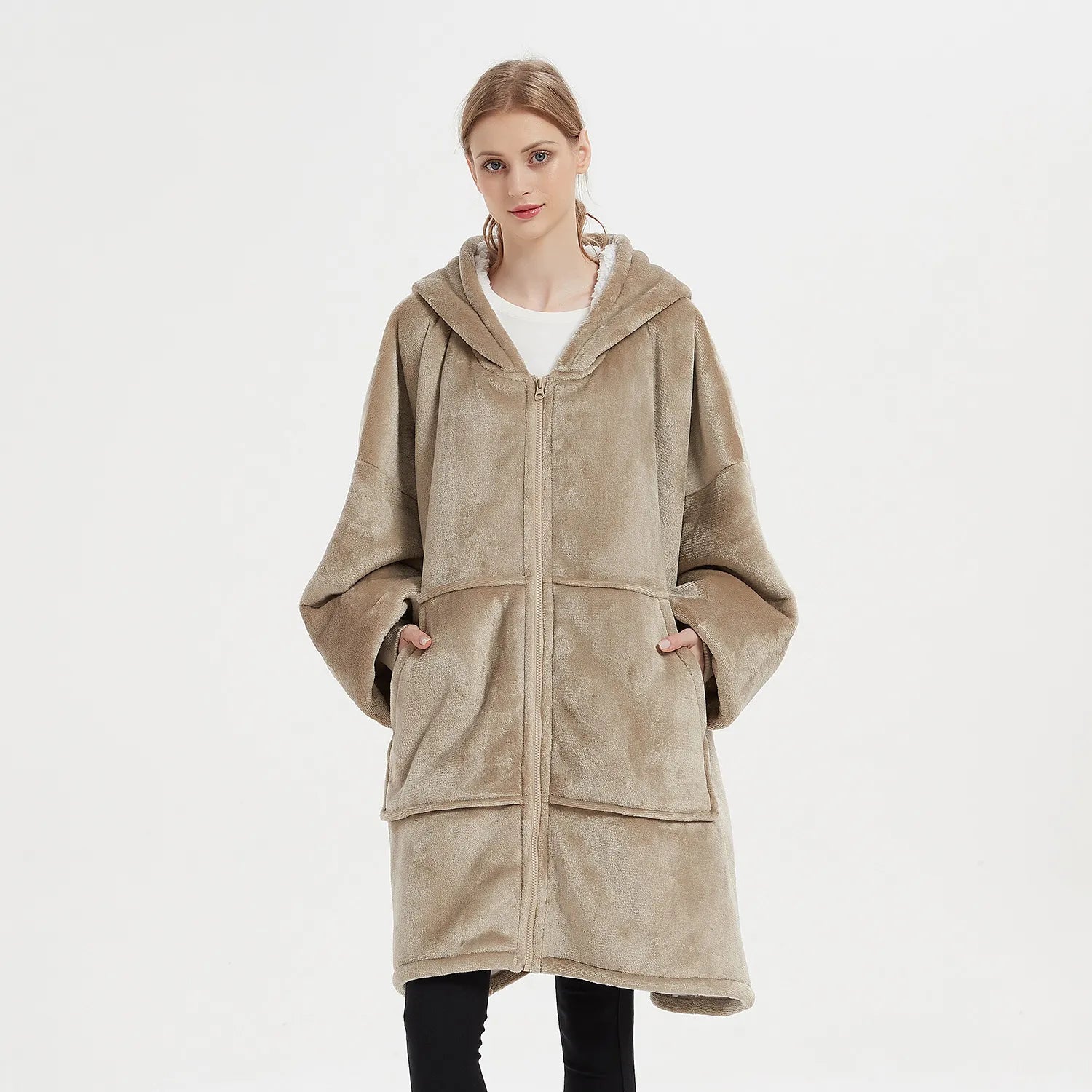 poncho polaire quotidien
