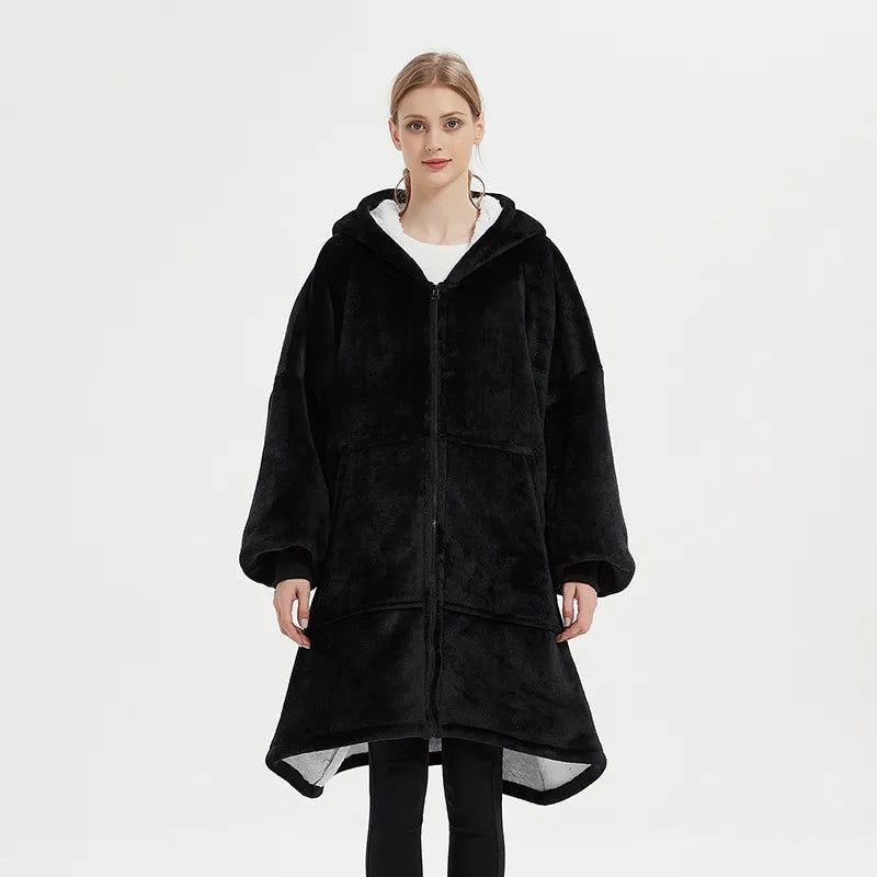 poncho polaire style mode