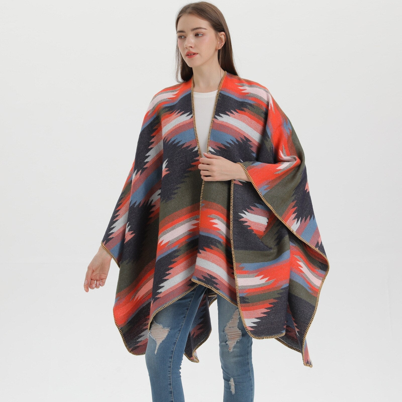 chic poncho pour femmes