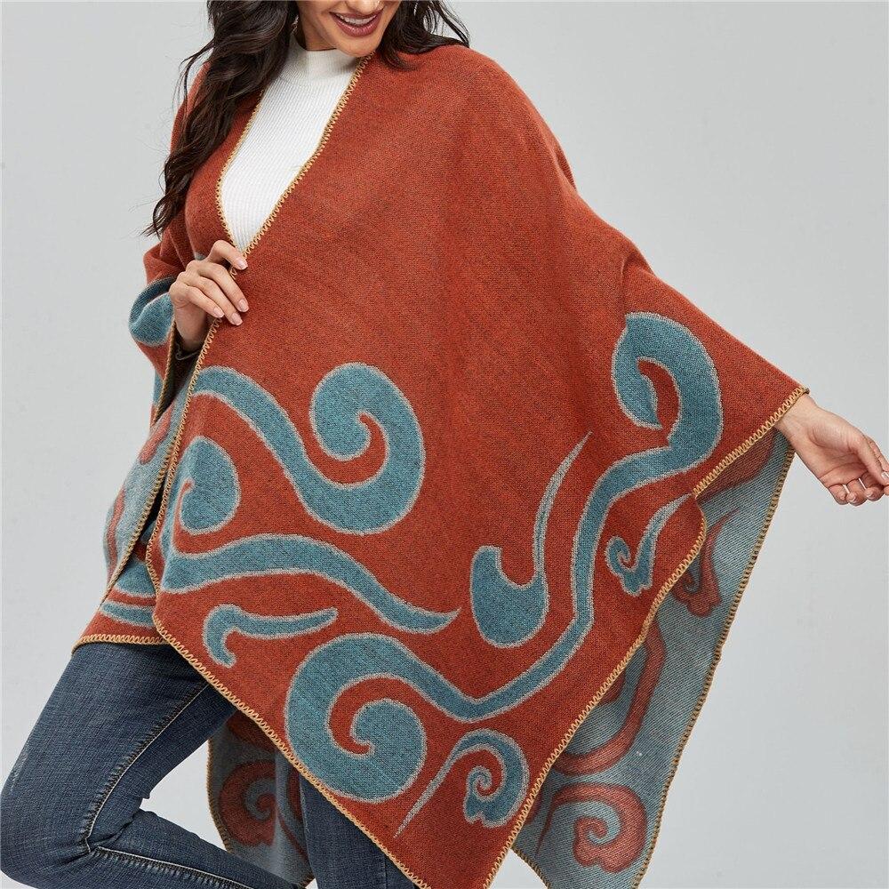poncho printemps casual
