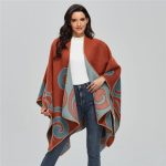 poncho printemps élégance