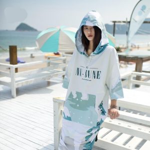 Poncho Surf Mountain élégant