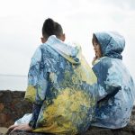 Poncho Surf Wave élégance