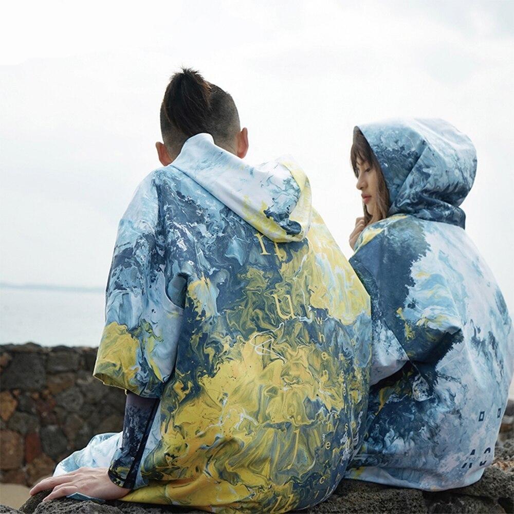 Poncho Surf Wave élégance