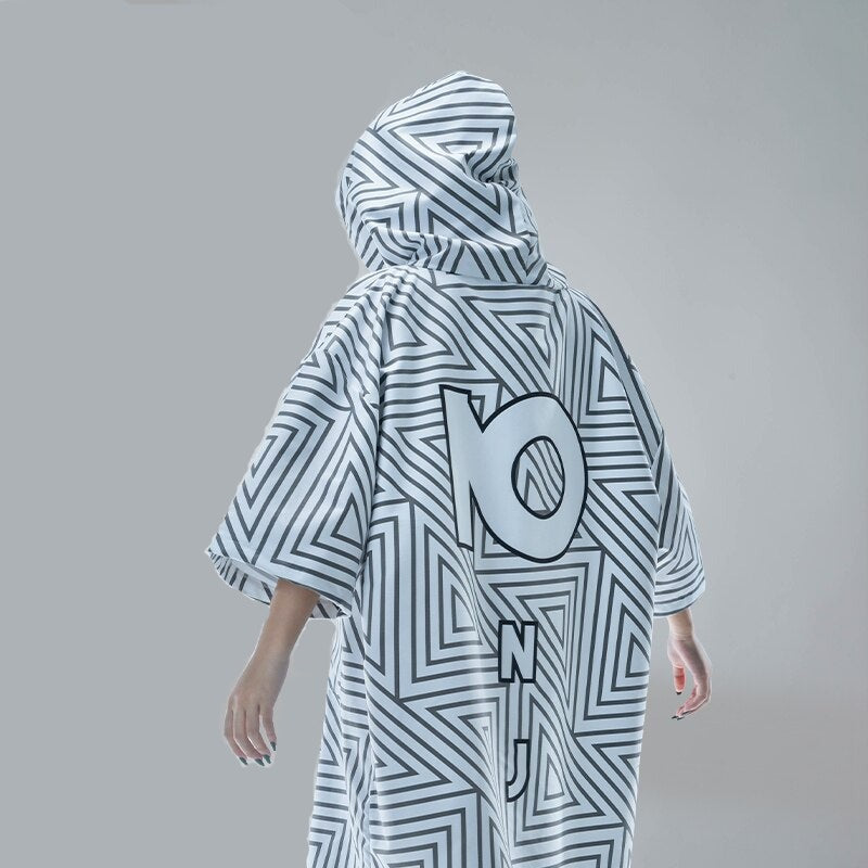 poncho surf océan ondulé