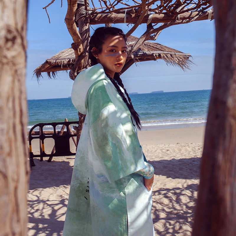 poncho pour surf