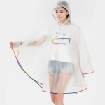 Poncho Transparent Femme