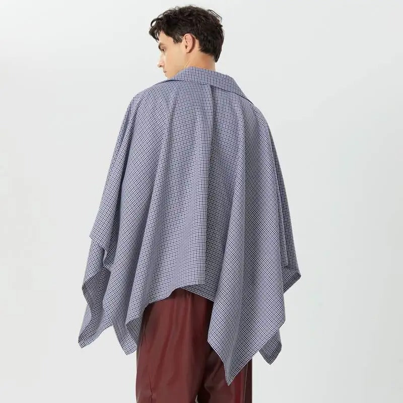 Poncho polyvalent homme