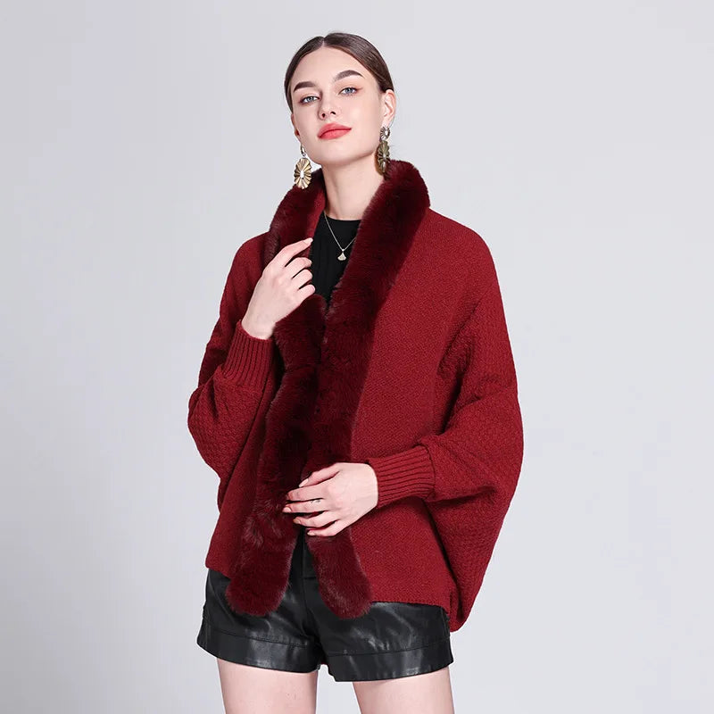 Pull avec col en cachemire