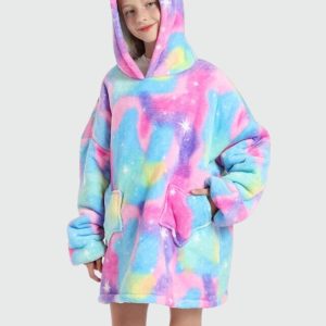 sweat plaid fille coloré