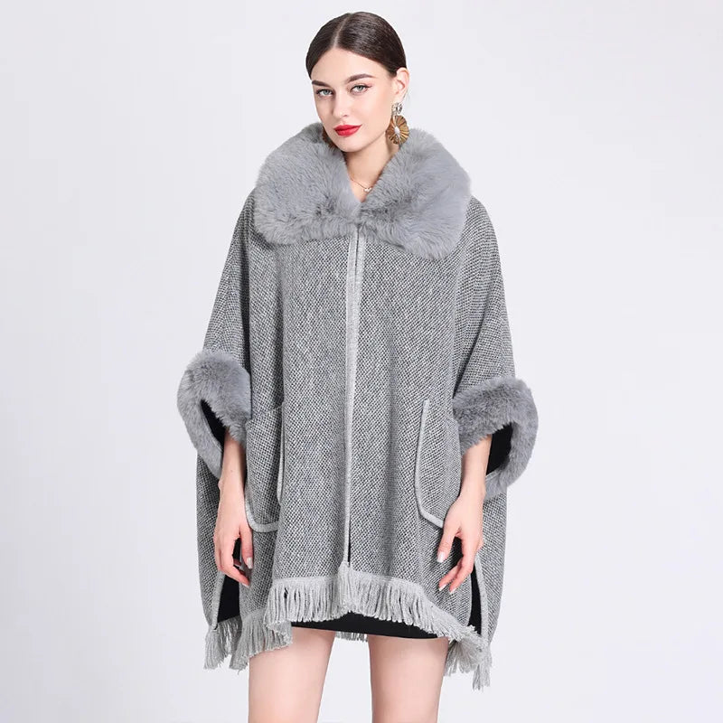 cape d'hiver Poncho Life