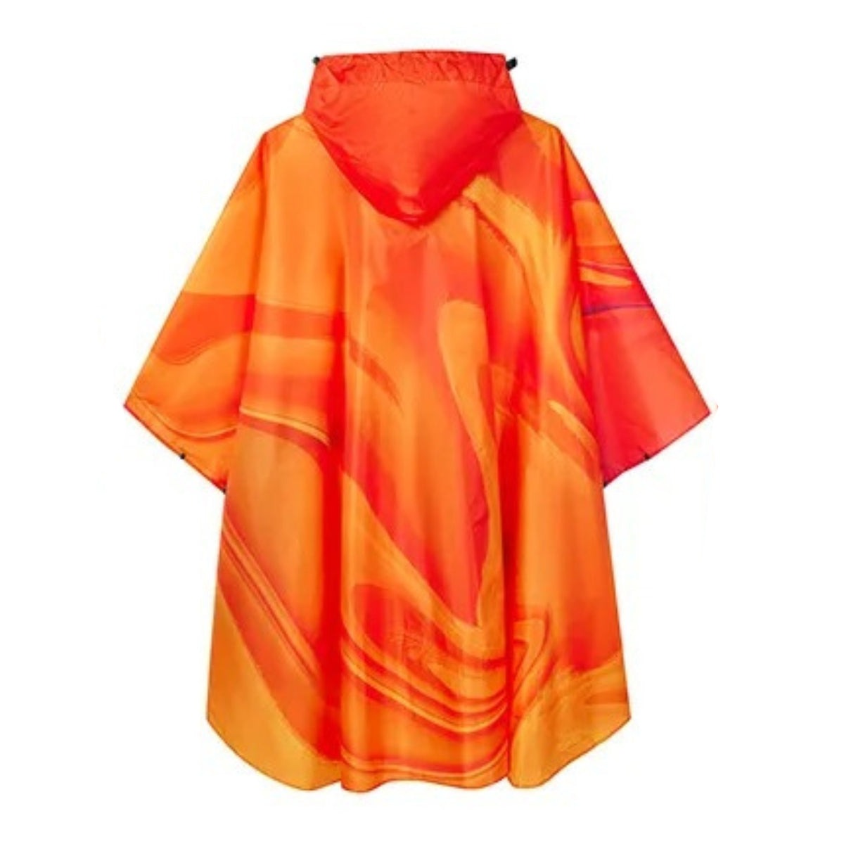 Cape Pluie Femme Orange protectrice