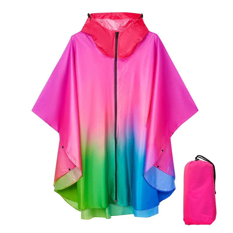 Cape Pluie Femme Rose élégante