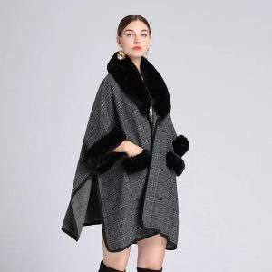 cape poncho femme