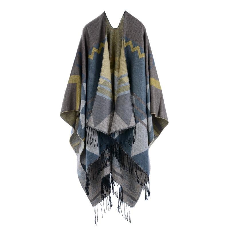 Poncho automne printemps été