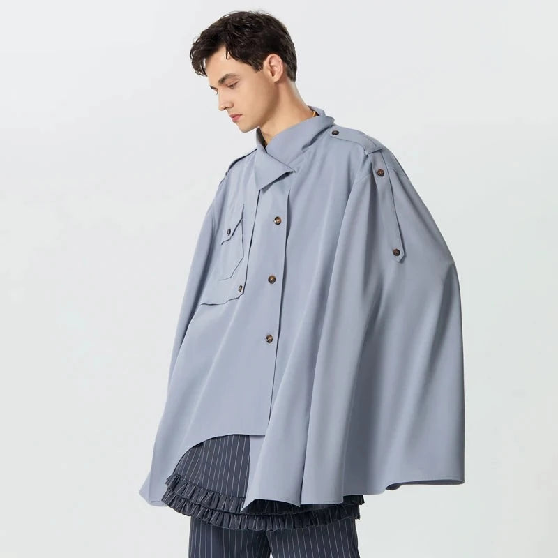 cape trench homme moderne