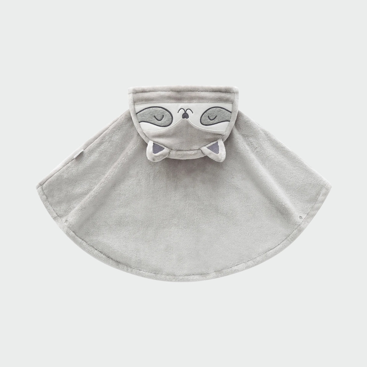poncho enfant thème chat gris