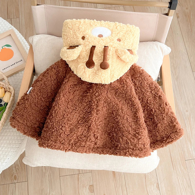 Capuche girafe enfant