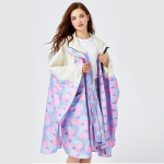 Poncho Pluie Rose