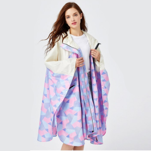 Poncho Pluie Rose