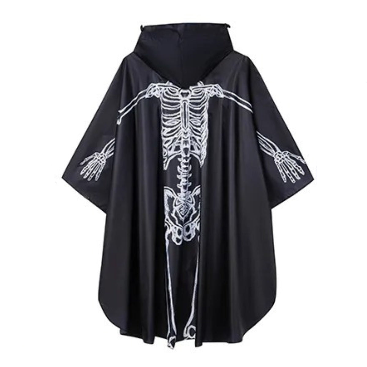 design unique de poncho squelette