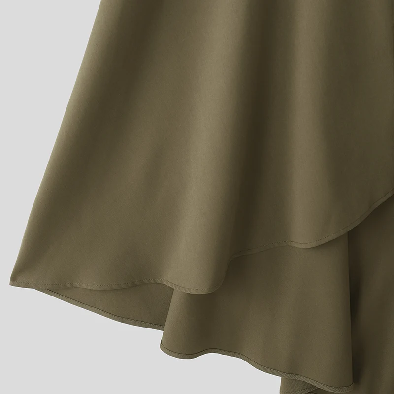 Poncho Homme Style Viking à Capuche – Image 6