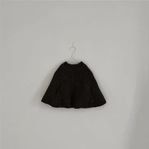 Poncho Bébé à Capuche en Maille – Cape Douce et Chaude